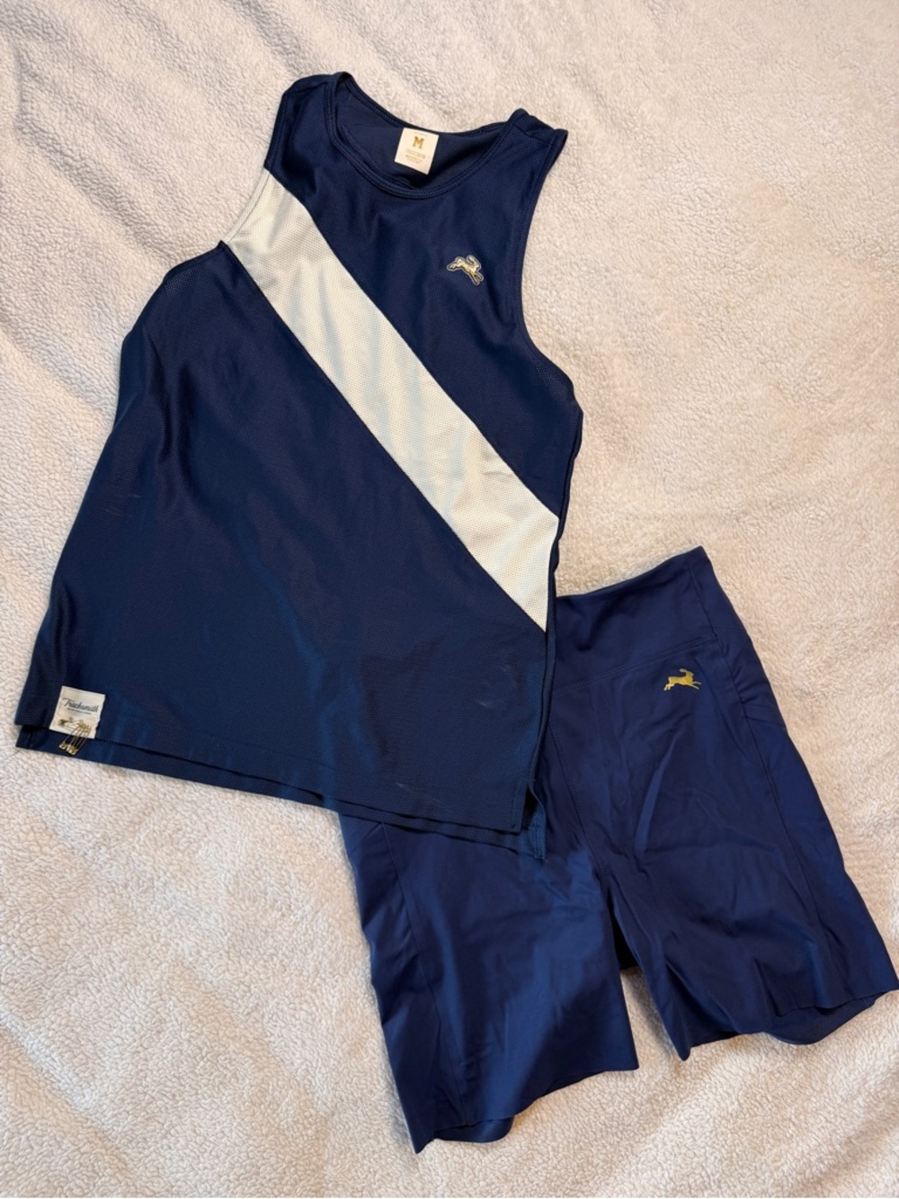 Tracksmith Race Day Tank & Shorts Set - M/L